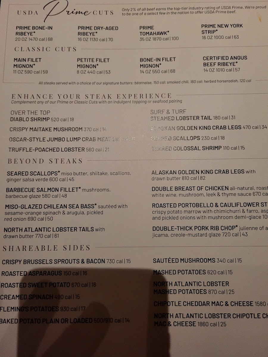 Menu Fleming’S Prime Steakhouse & Wine Bar-10