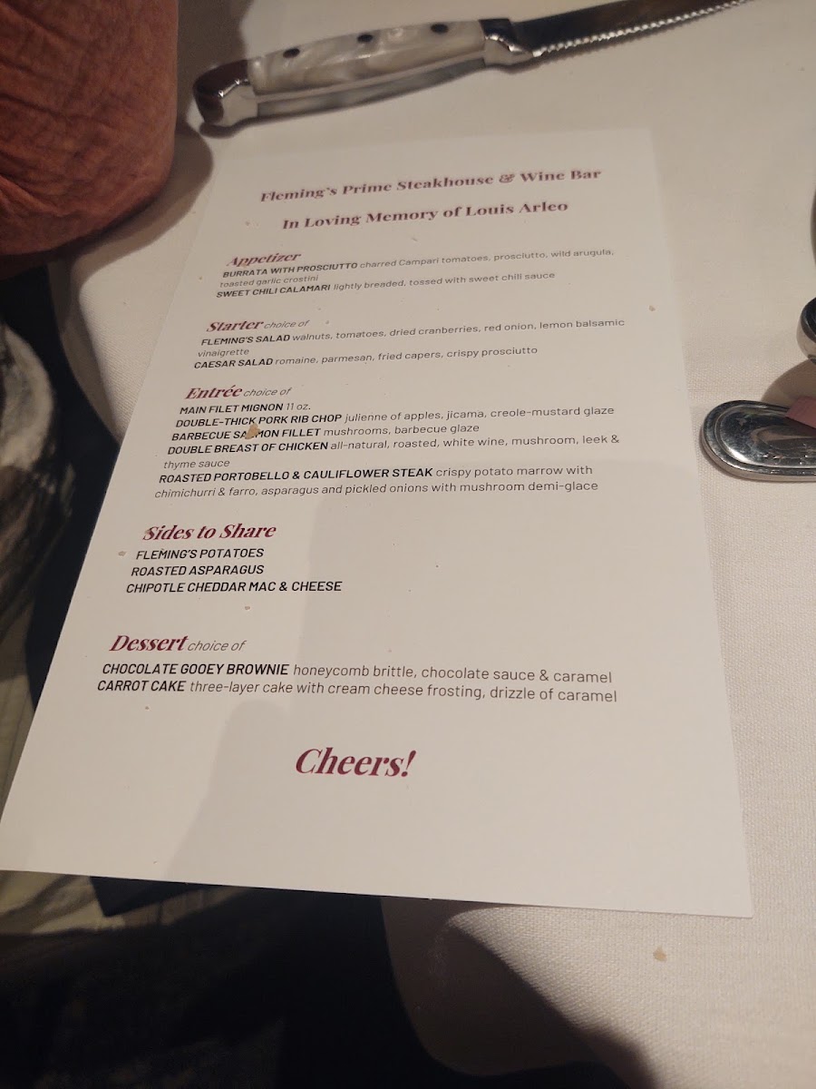 Menu Fleming’S Prime Steakhouse & Wine Bar-3