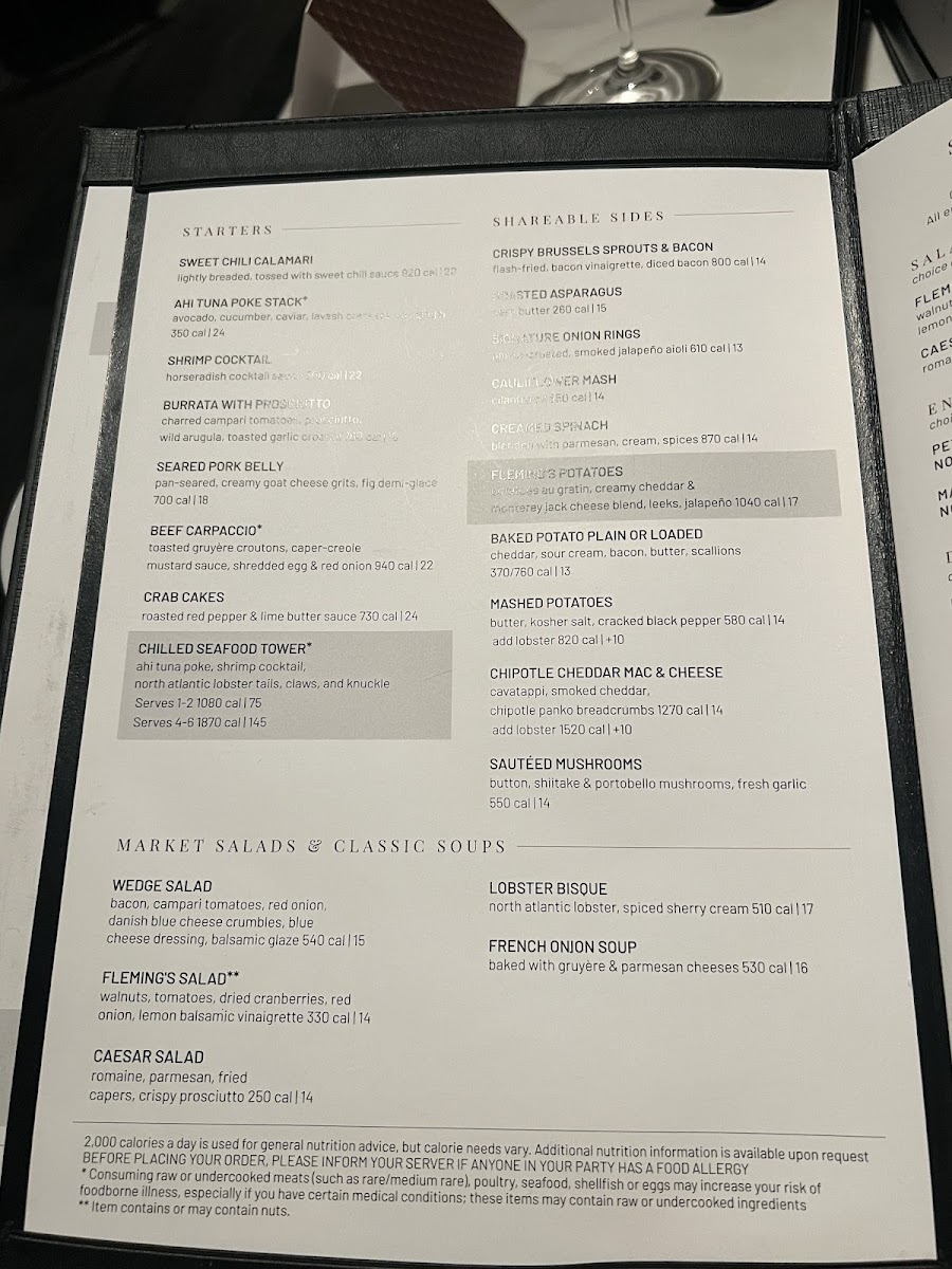 Menu Fleming’S Prime Steakhouse & Wine Bar-5
