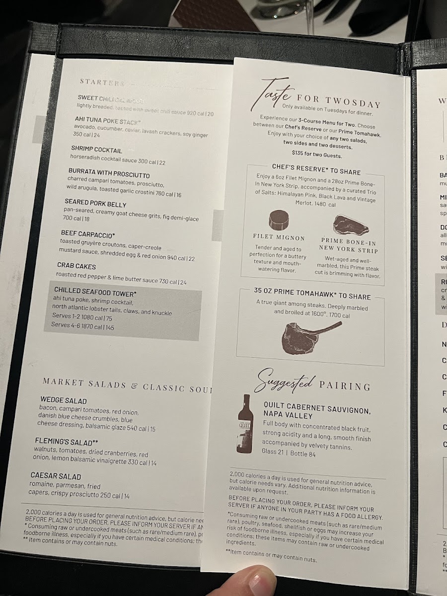 Menu Fleming’S Prime Steakhouse & Wine Bar-6