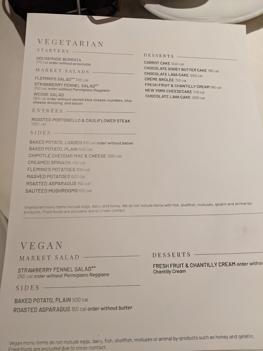 Menu Fleming’S Prime Steakhouse & Wine Bar-8